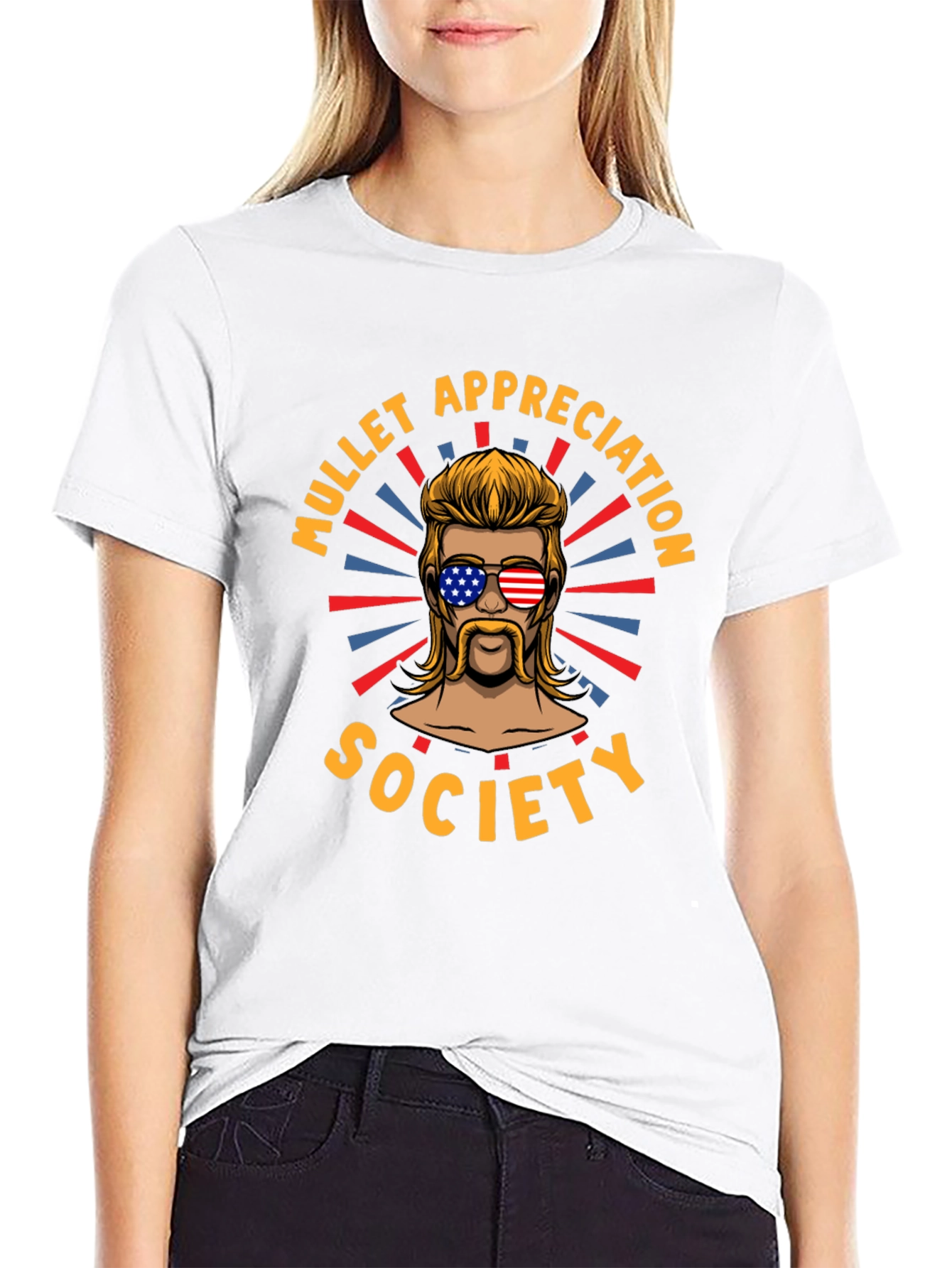 Mullet Appreciation Society Graphic Tee