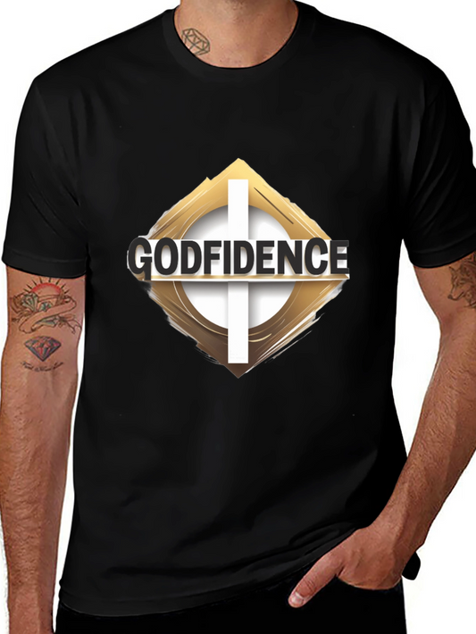 Godfidence Graphic Black T-Shirt