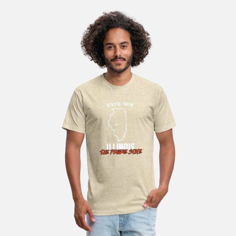 Illinois The Prairie State USA T shirt America