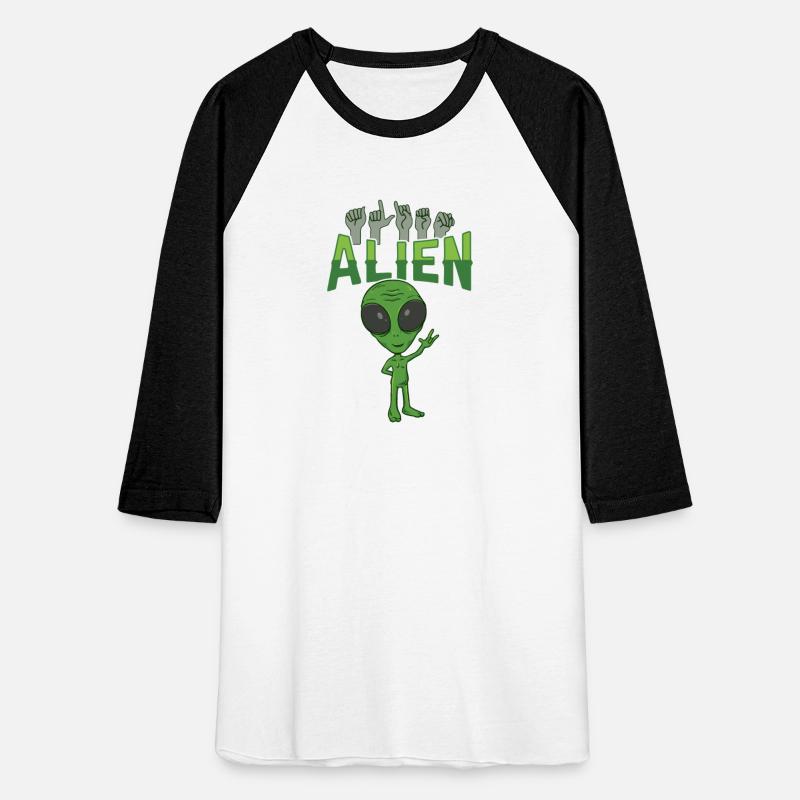 ILY Alien ASL Hand Gesture Deaf Hearing Loss