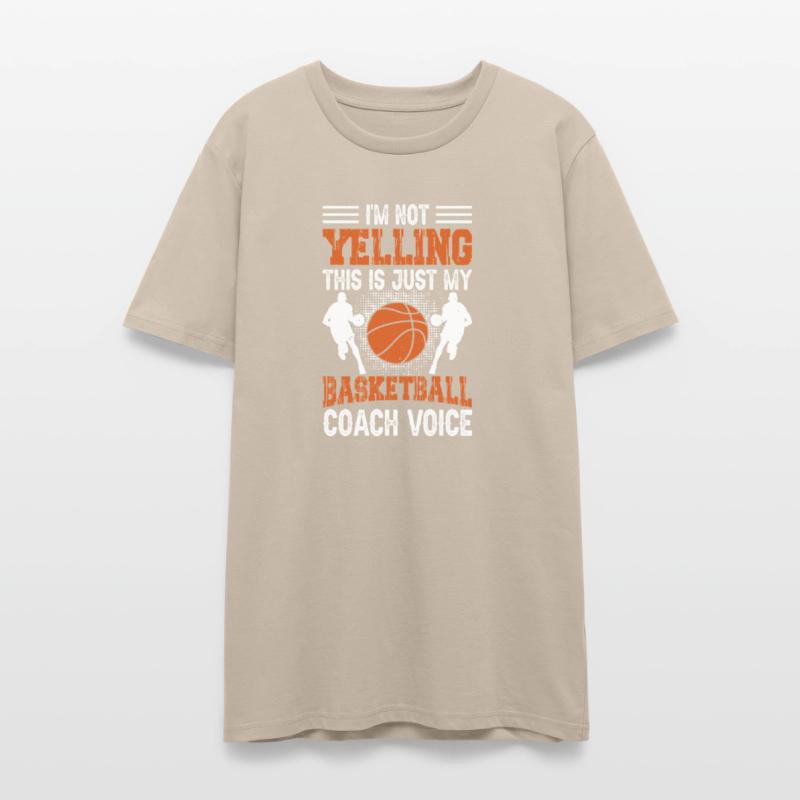 I'm Not Yelling Basketball Coach Voice Funny