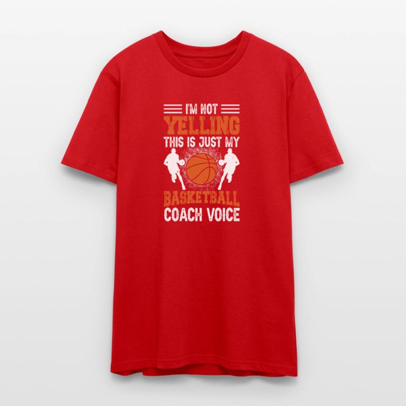 I'm Not Yelling Basketball Coach Voice Funny