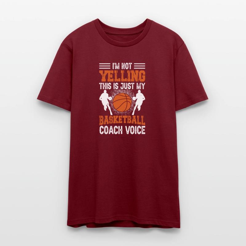 I'm Not Yelling Basketball Coach Voice Funny