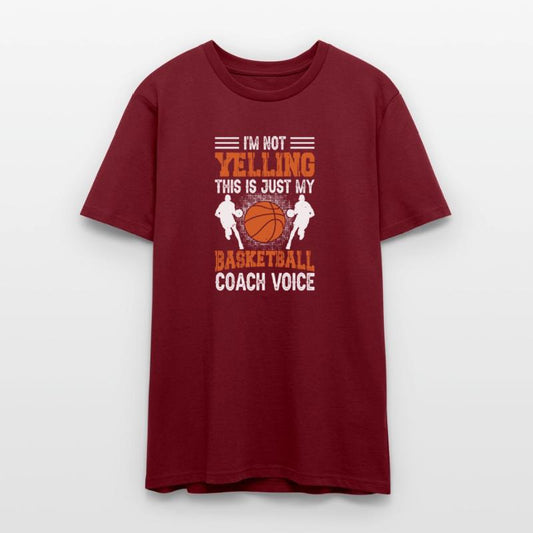I'm Not Yelling Basketball Coach Voice Funny