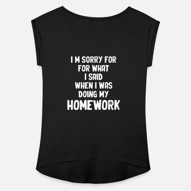 I'm Sorry For What I Said When I Was Doing My