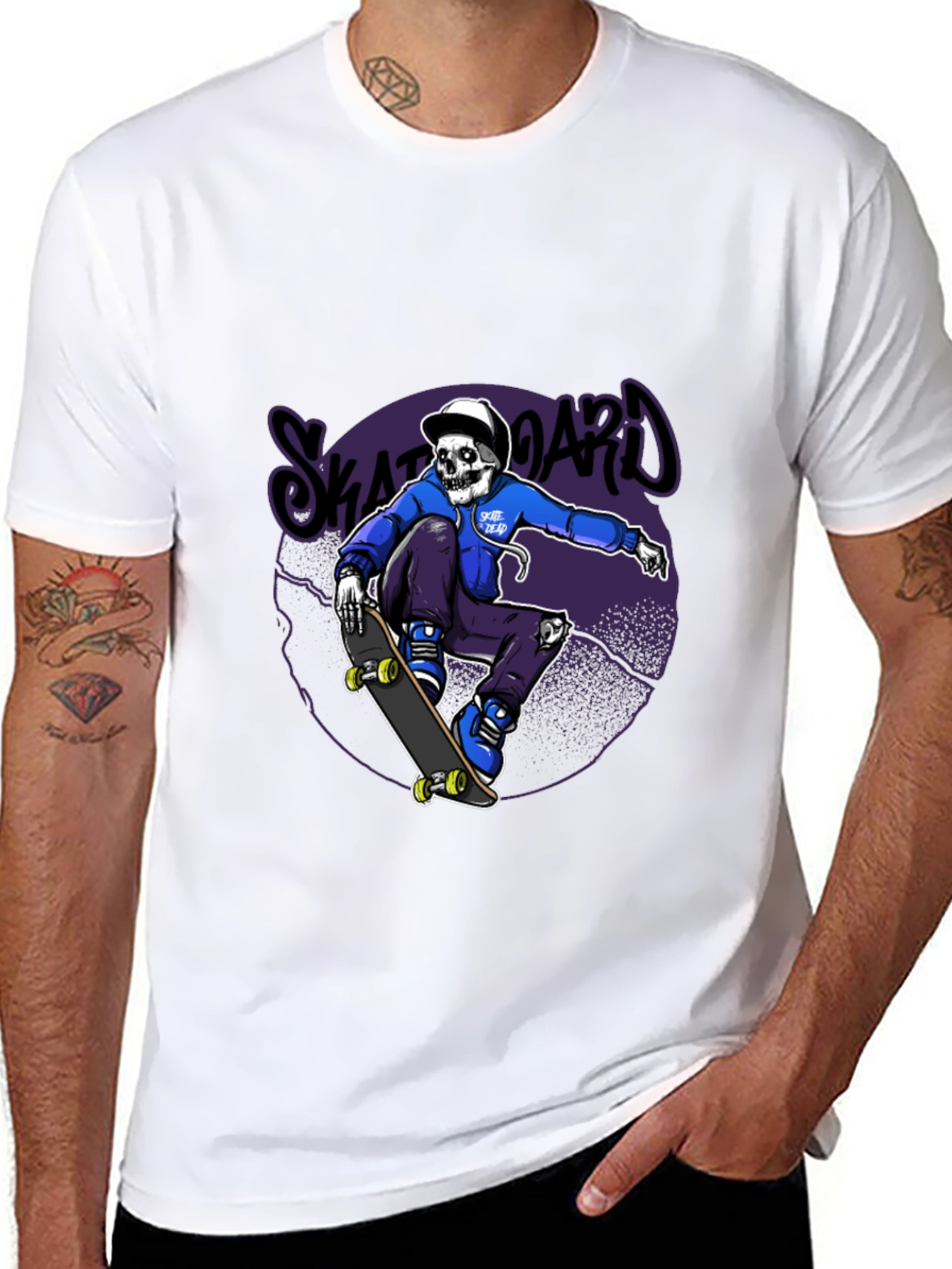 Skateboard Skeleton T-Shirt