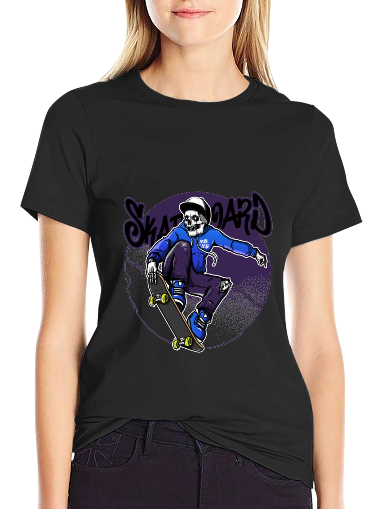 Skateboard Skeleton T-Shirt