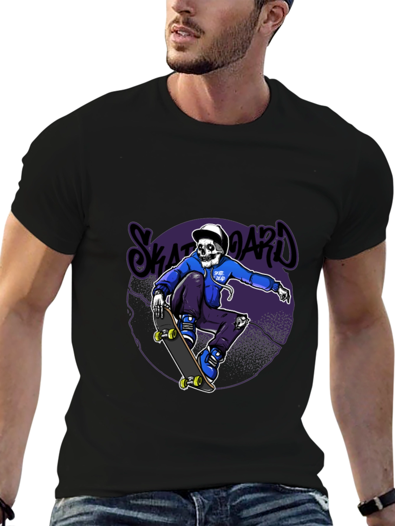 Skateboard Skeleton T-Shirt