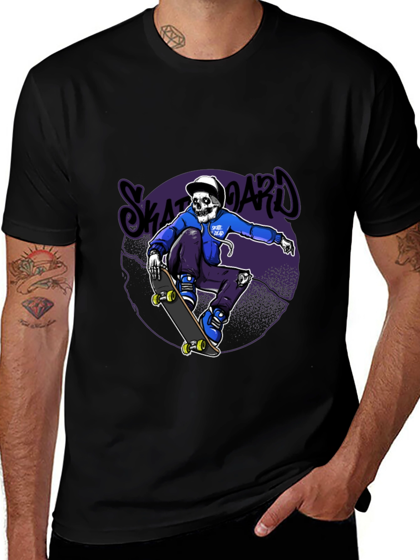 Skateboard Skeleton T-Shirt
