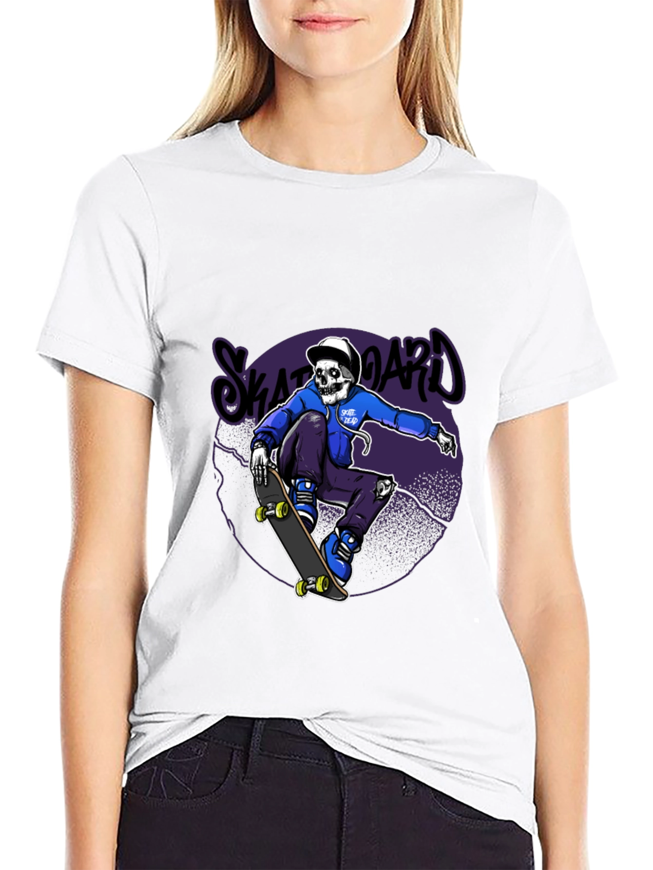 Skateboard Skeleton T-Shirt