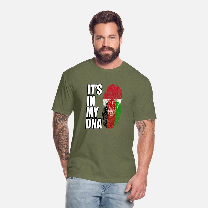 Indonesian And Afghanistan Mix Heritage DNA Flag