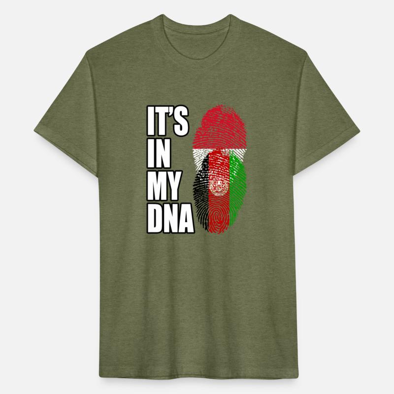 Indonesian And Afghanistan Mix Heritage DNA Flag