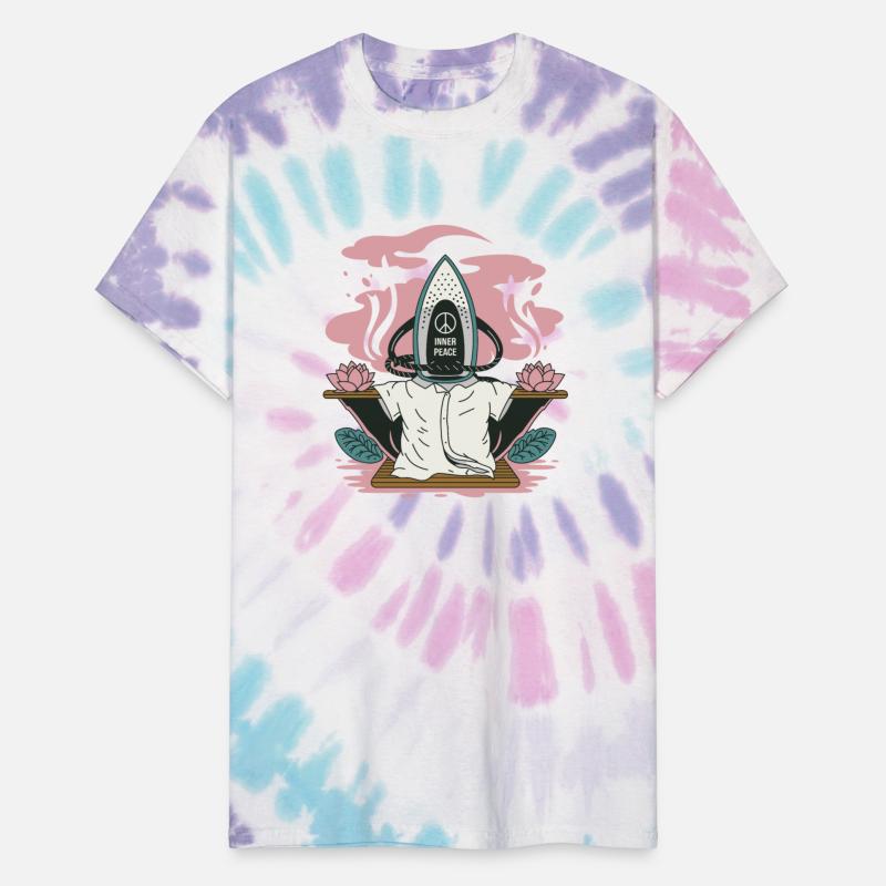 Inner Peace Symbol Zen Meditation Iron Lotus