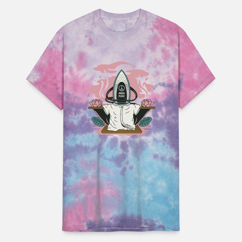 Inner Peace Symbol Zen Meditation Iron Lotus