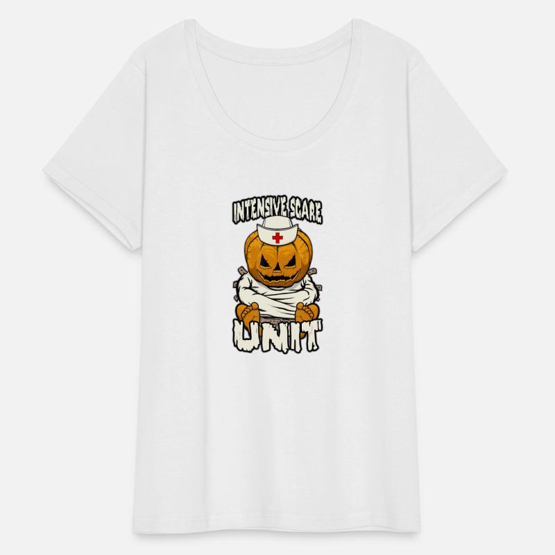 Intensive Scare Unit ICU Nurse Crazy Halloween Pum