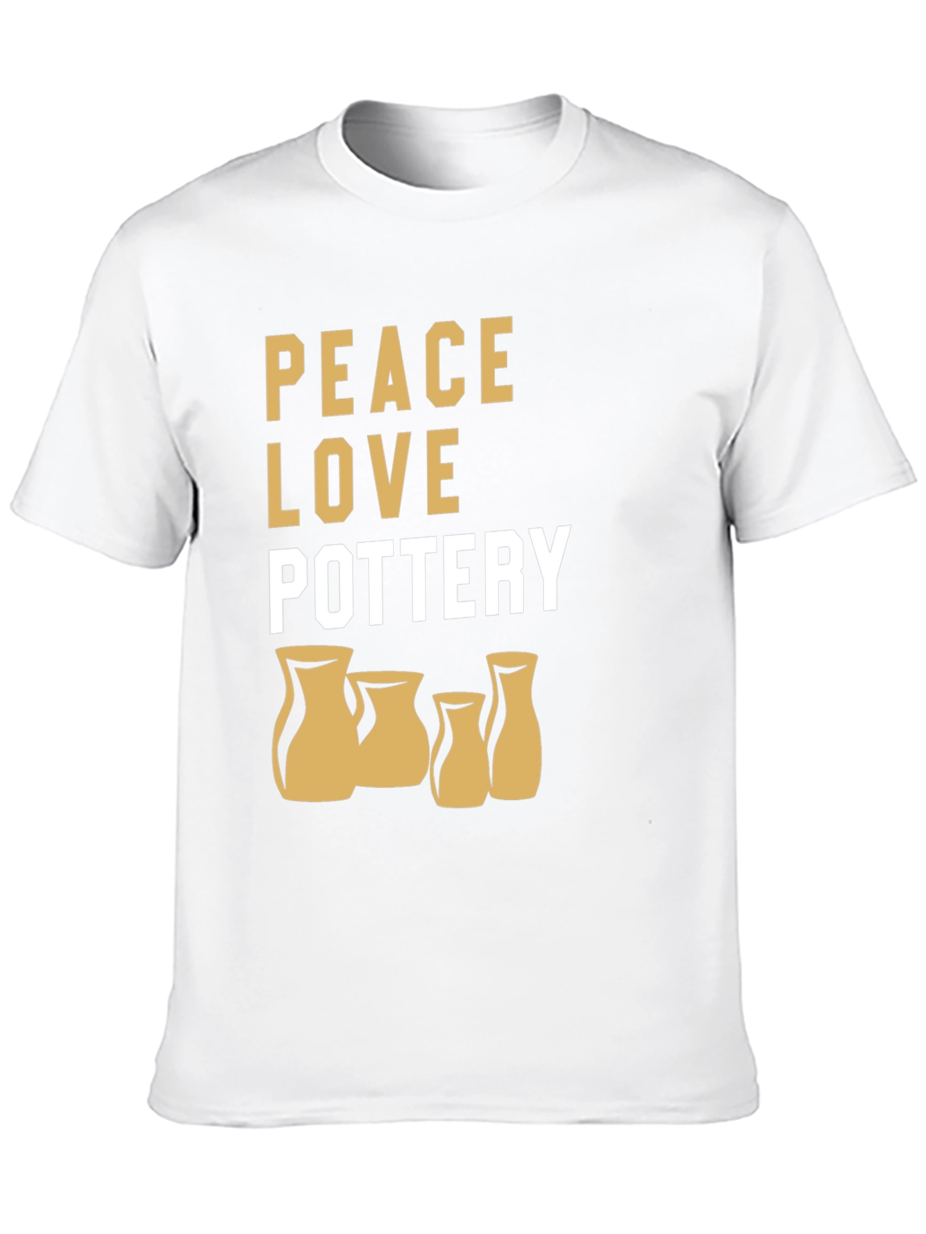 Peace Love Pottery Graphic Tee