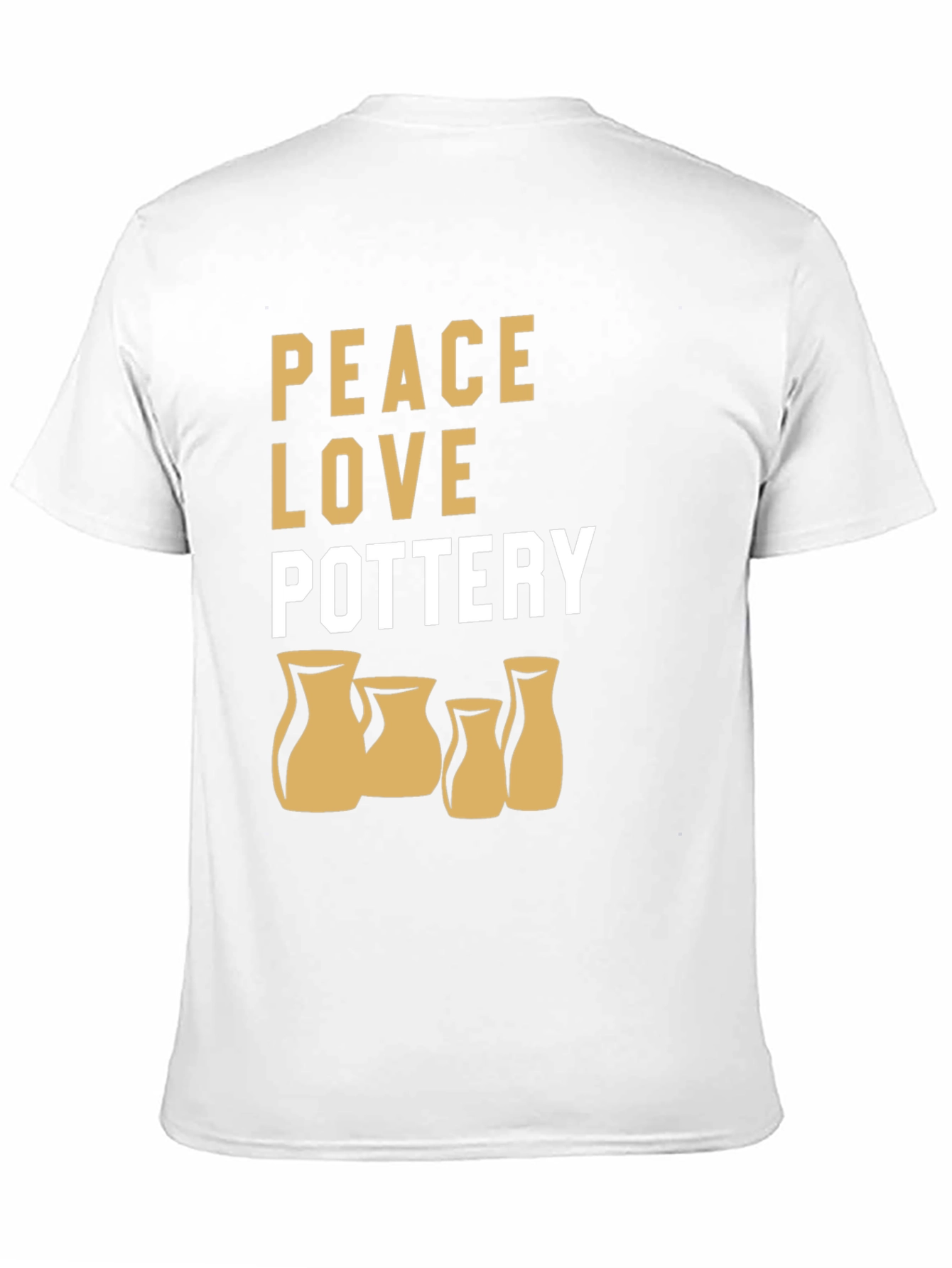 Peace Love Pottery Graphic Tee
