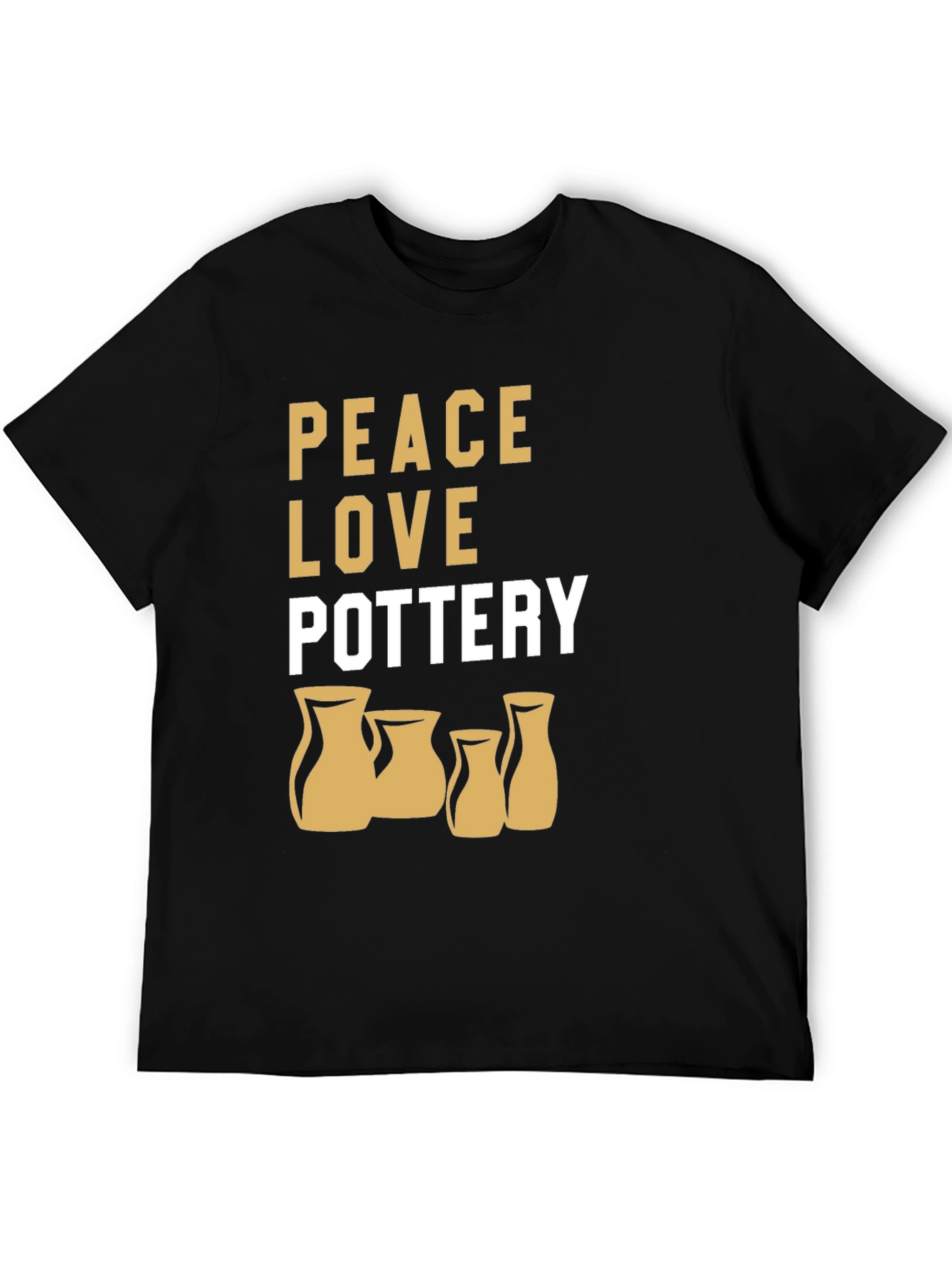 Peace Love Pottery Graphic Tee