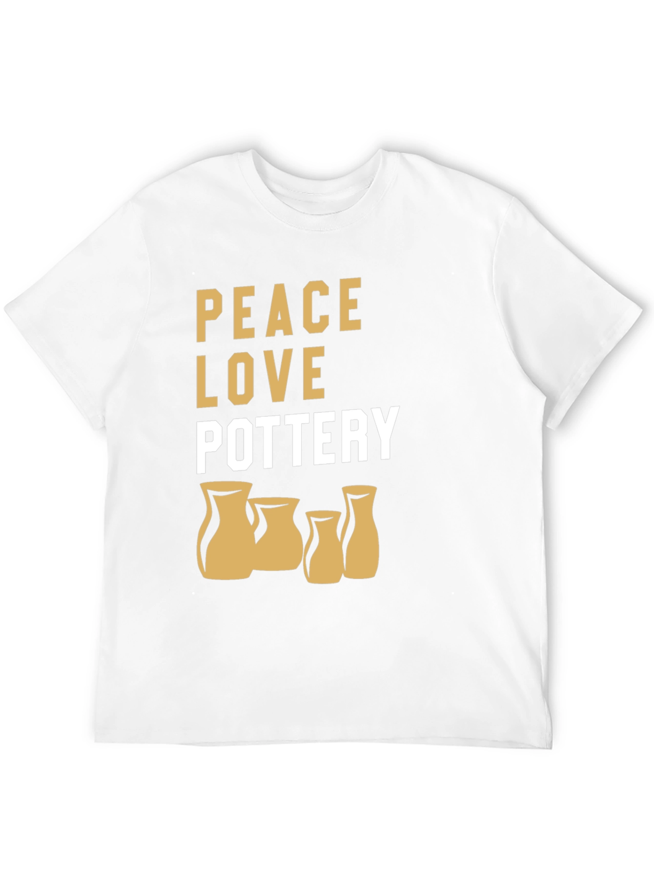 Peace Love Pottery Graphic Tee