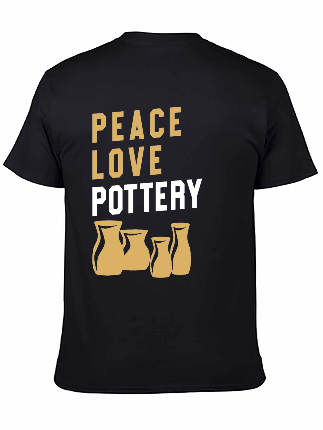 Peace Love Pottery Graphic Tee