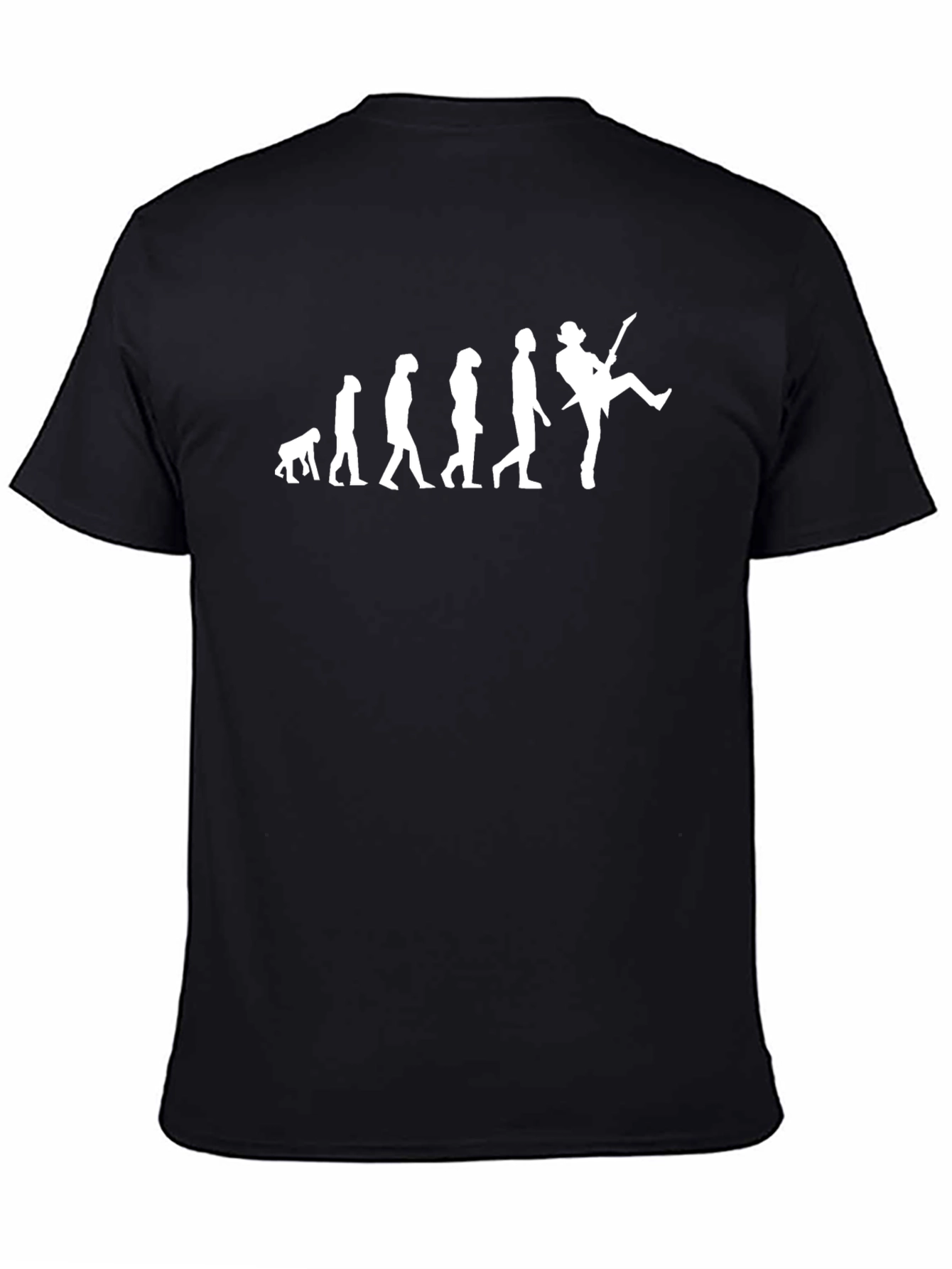 Evolution of Guitarist T-Shirt - Funny Music Tee