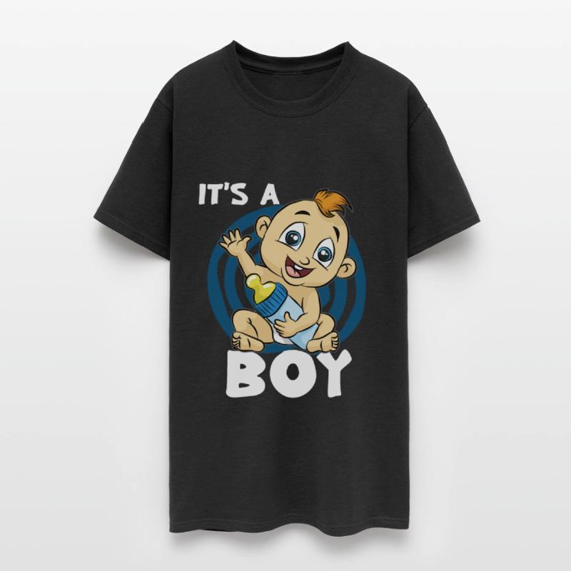 IT S A BOY Baby Birth funny cute happy gift comic