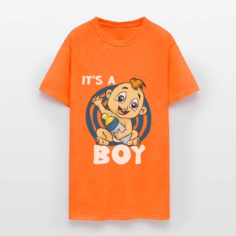 IT S A BOY Baby Birth funny cute happy gift comic