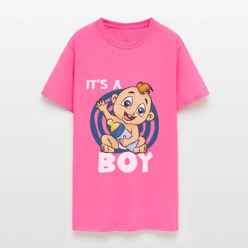IT S A BOY Baby Birth funny cute happy gift comic