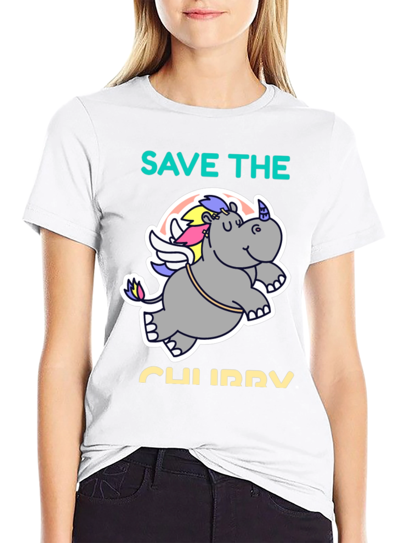 Save The Chubby Unicorn T-Shirt