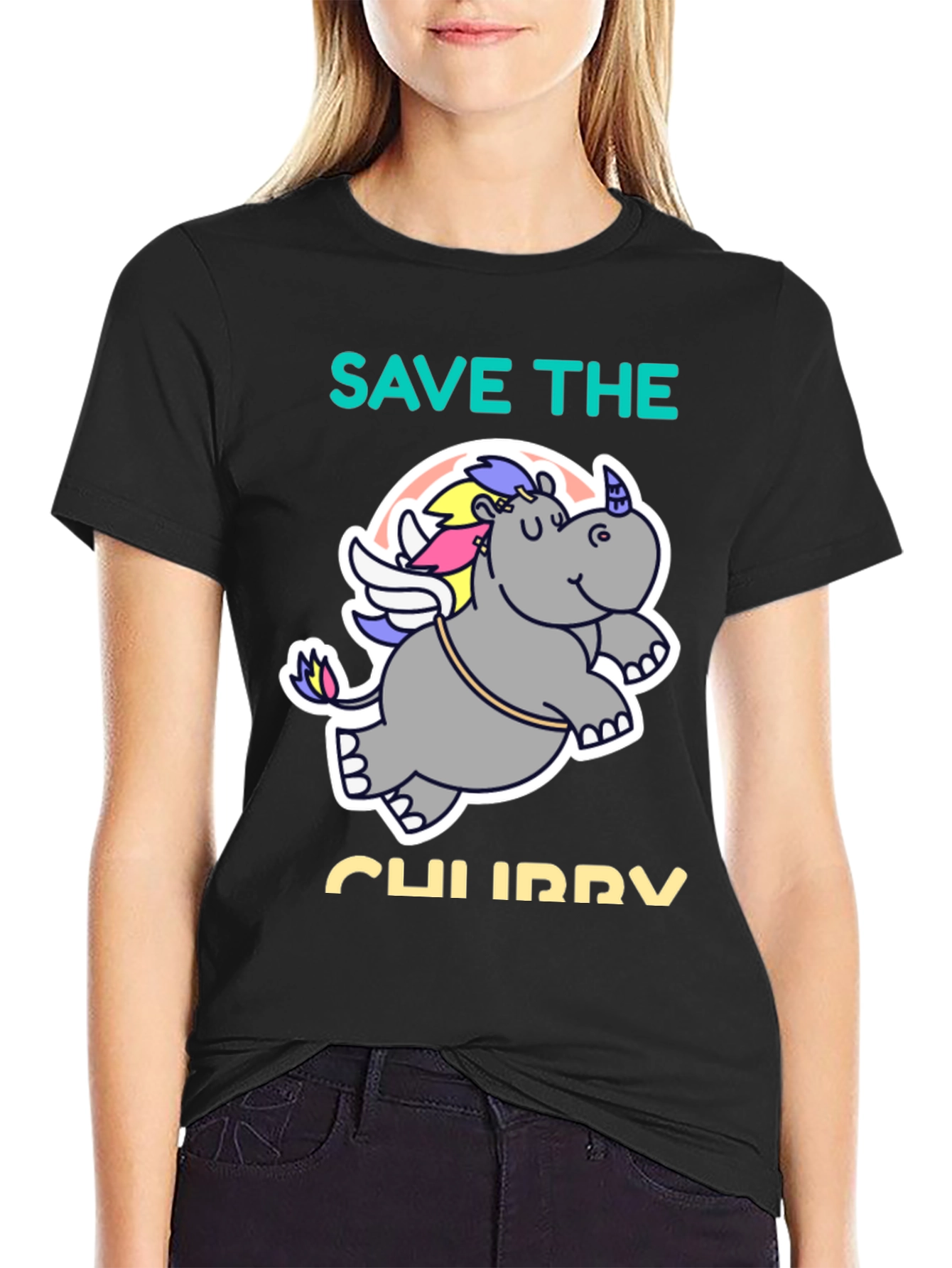 Save The Chubby Unicorn T-Shirt
