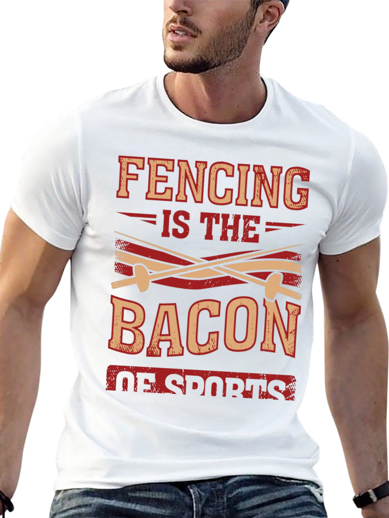 Fencing is the Bacon of Sports T-Shirt