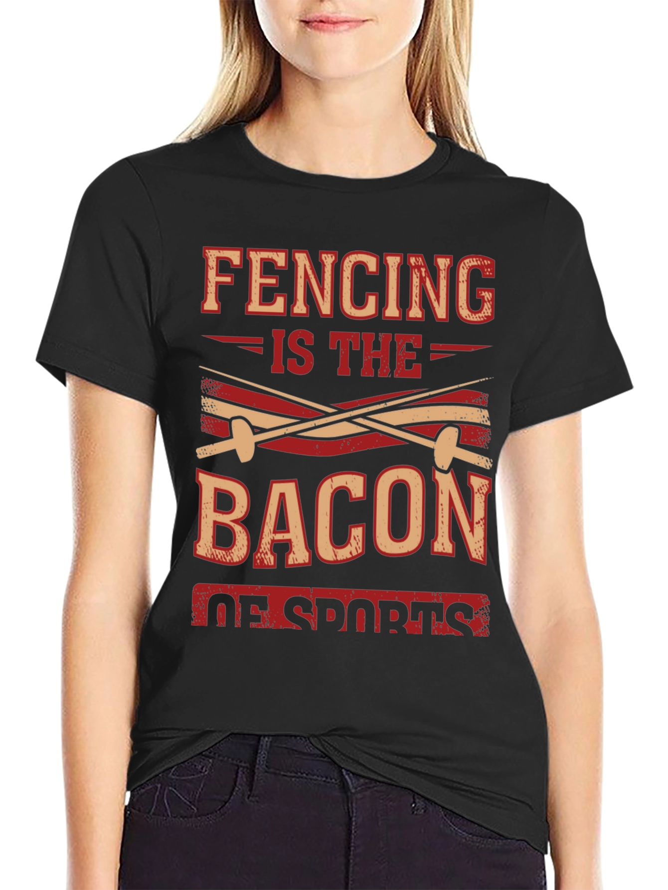Fencing is the Bacon of Sports T-Shirt