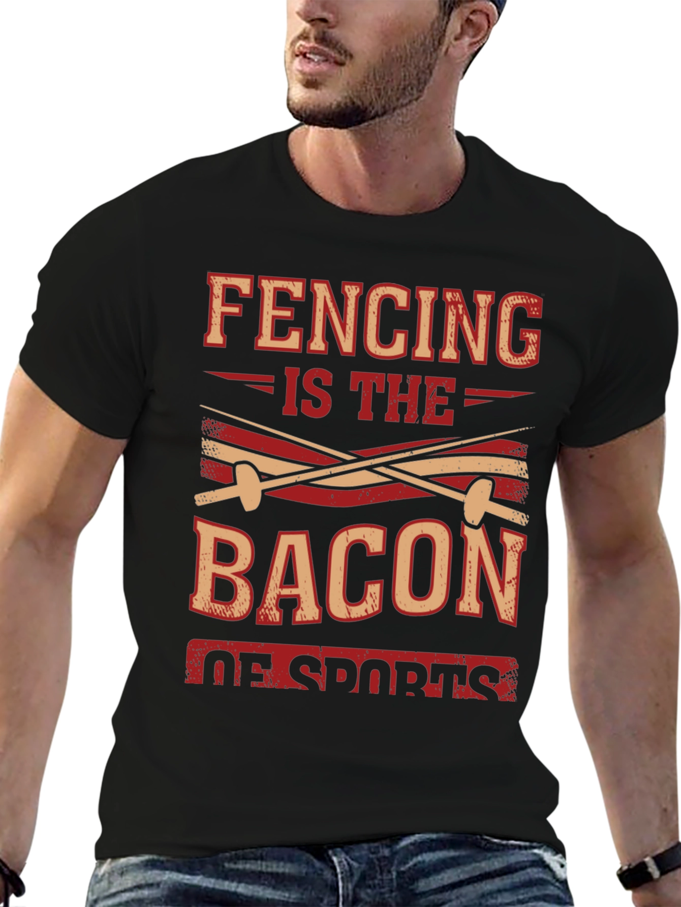 Fencing is the Bacon of Sports T-Shirt