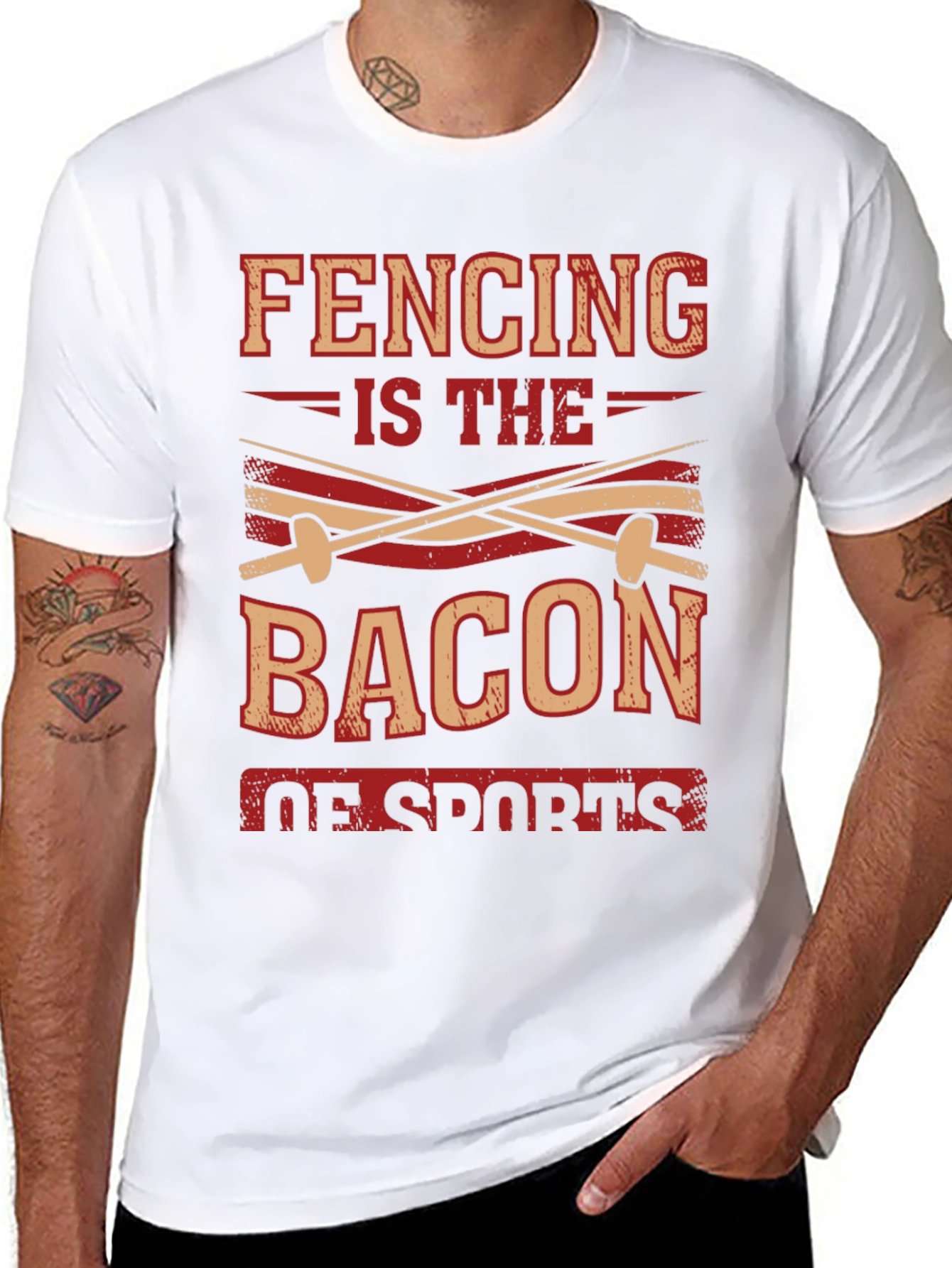 Fencing is the Bacon of Sports T-Shirt