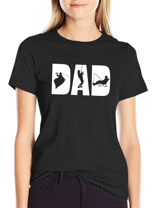 Dad Fishing Graphic T-Shirt