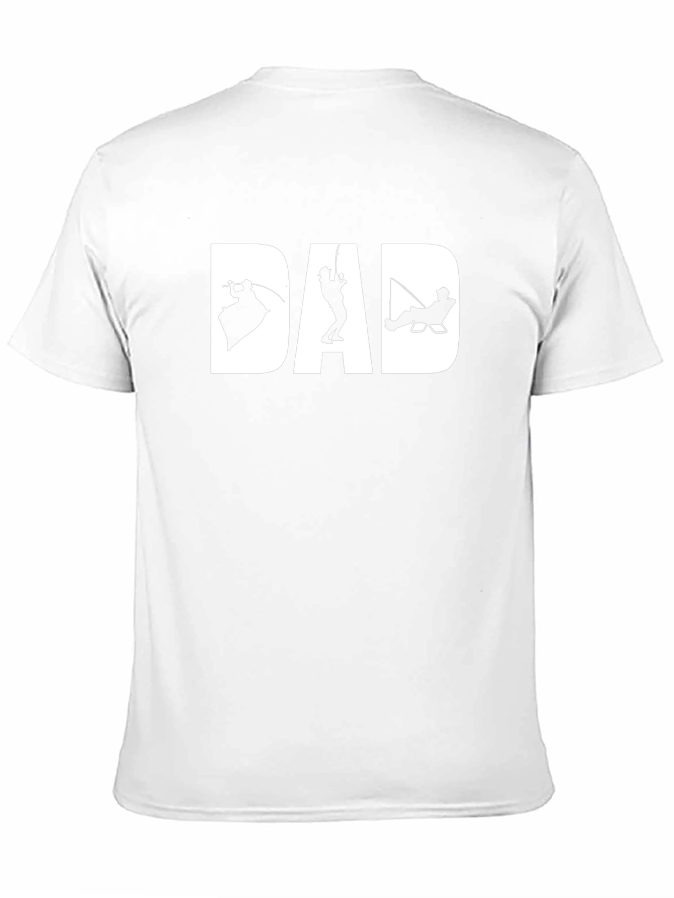 Dad Fishing Graphic T-Shirt