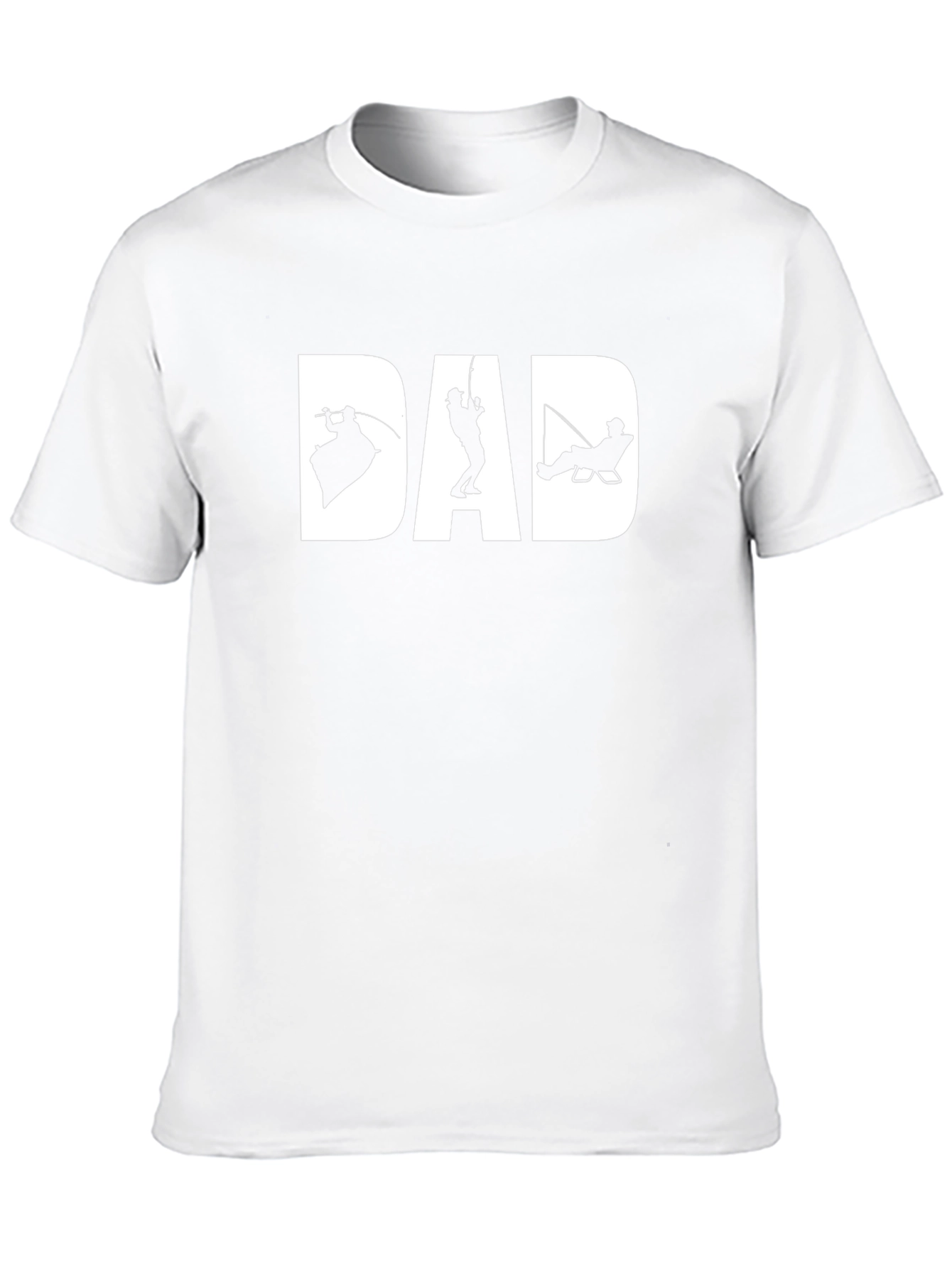 Dad Fishing Graphic T-Shirt
