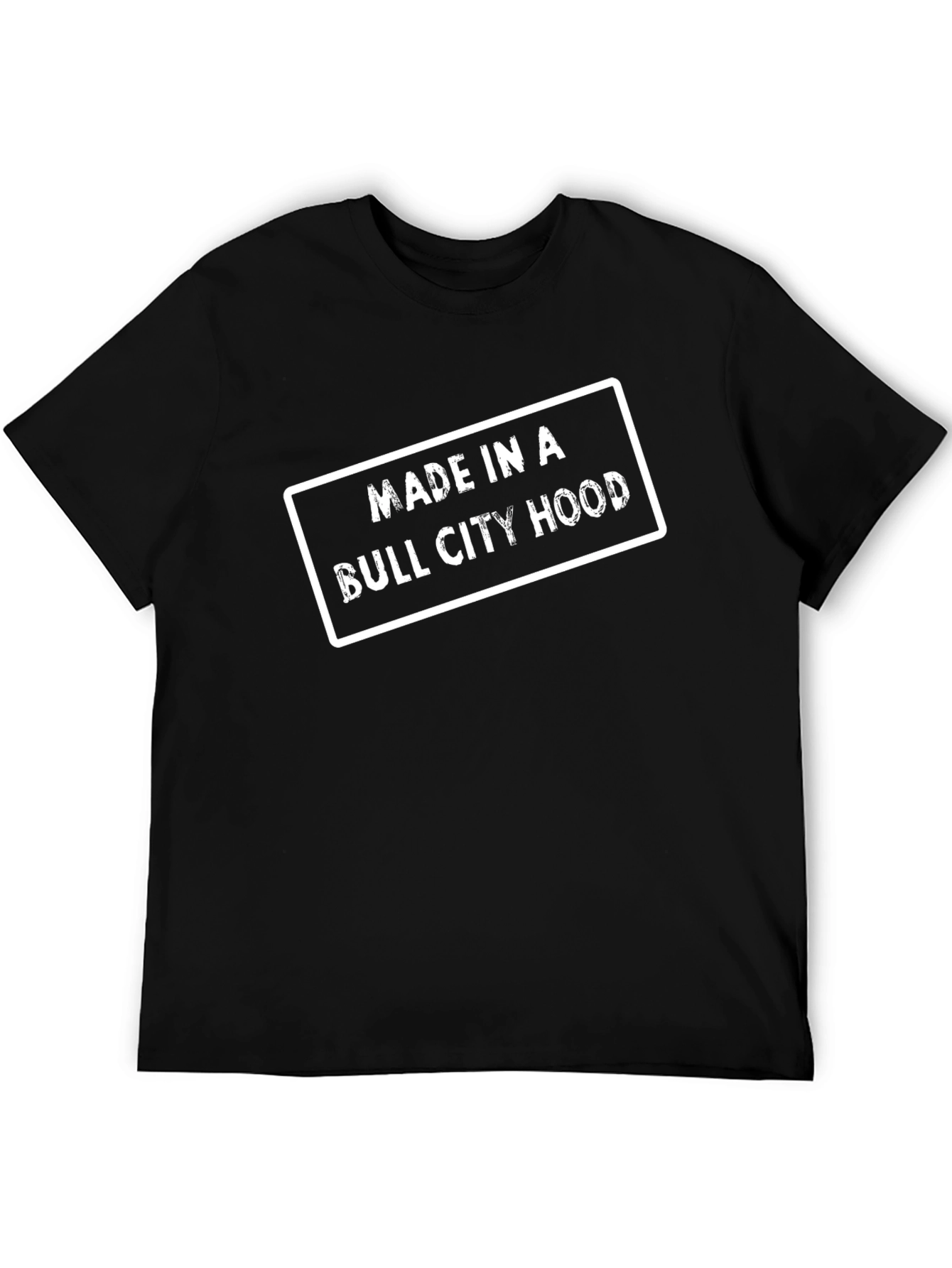 Bull City Hood T-Shirt - Black
