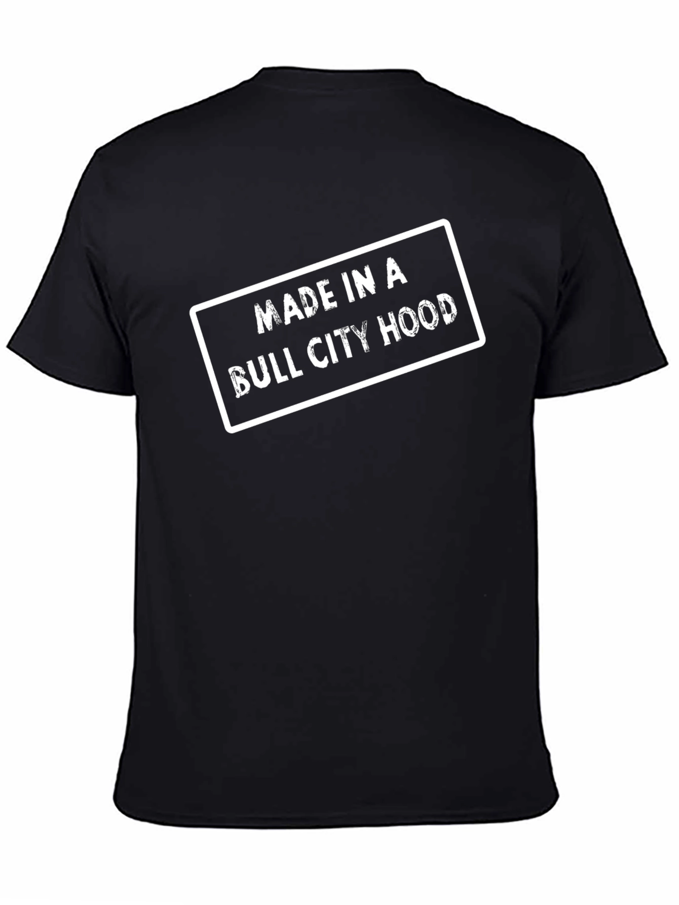 Bull City Hood T-Shirt - Black