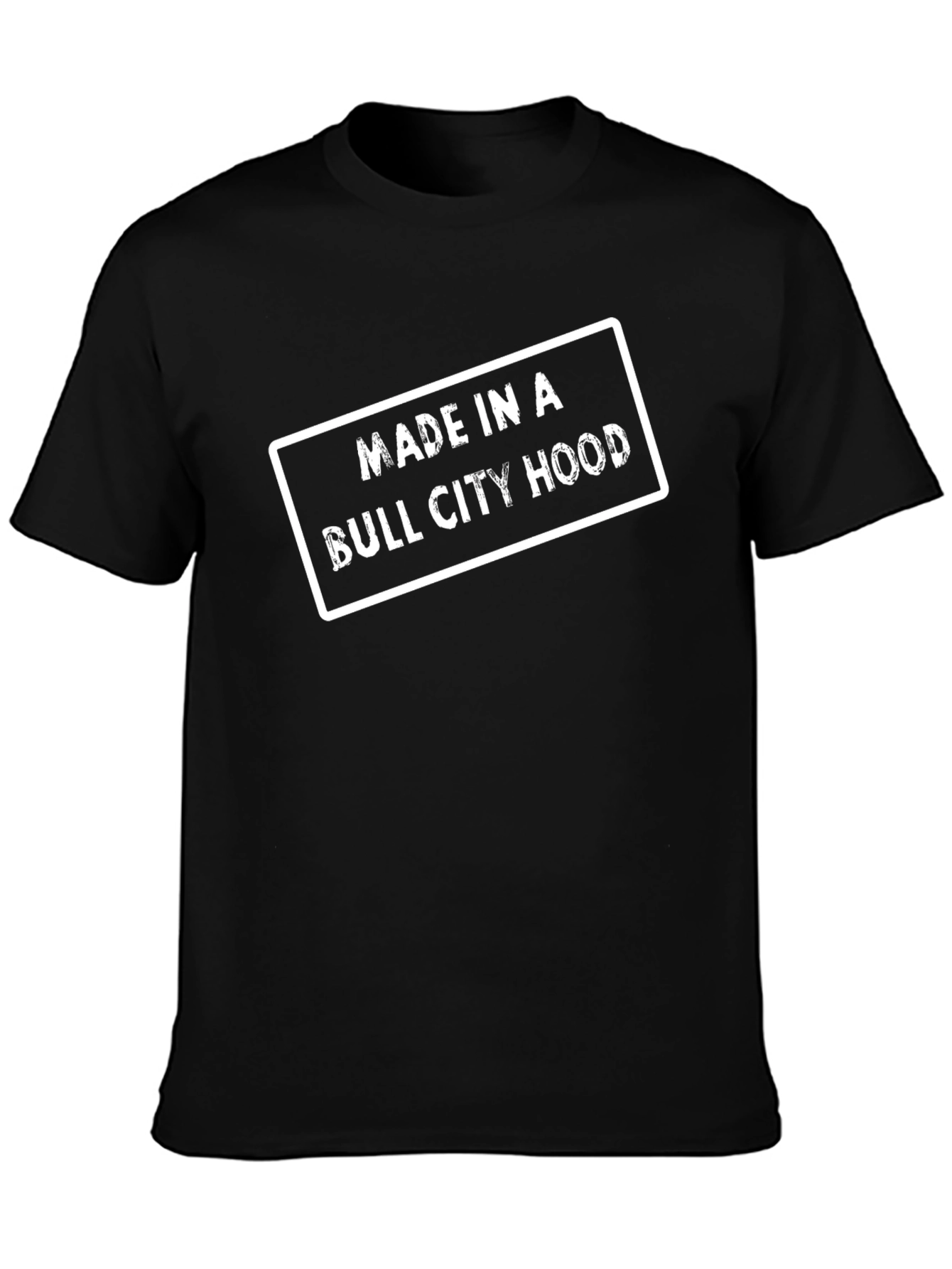 Bull City Hood T-Shirt - Black