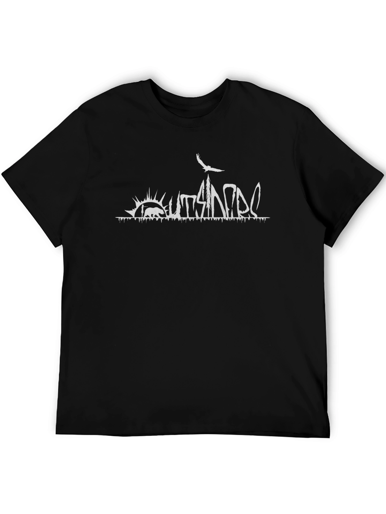 Outsider Graphic Tee - Black
