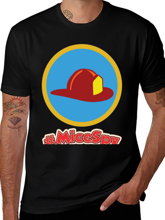 Fireman Hat T-Shirt - #MiceSpy Graphic Tee