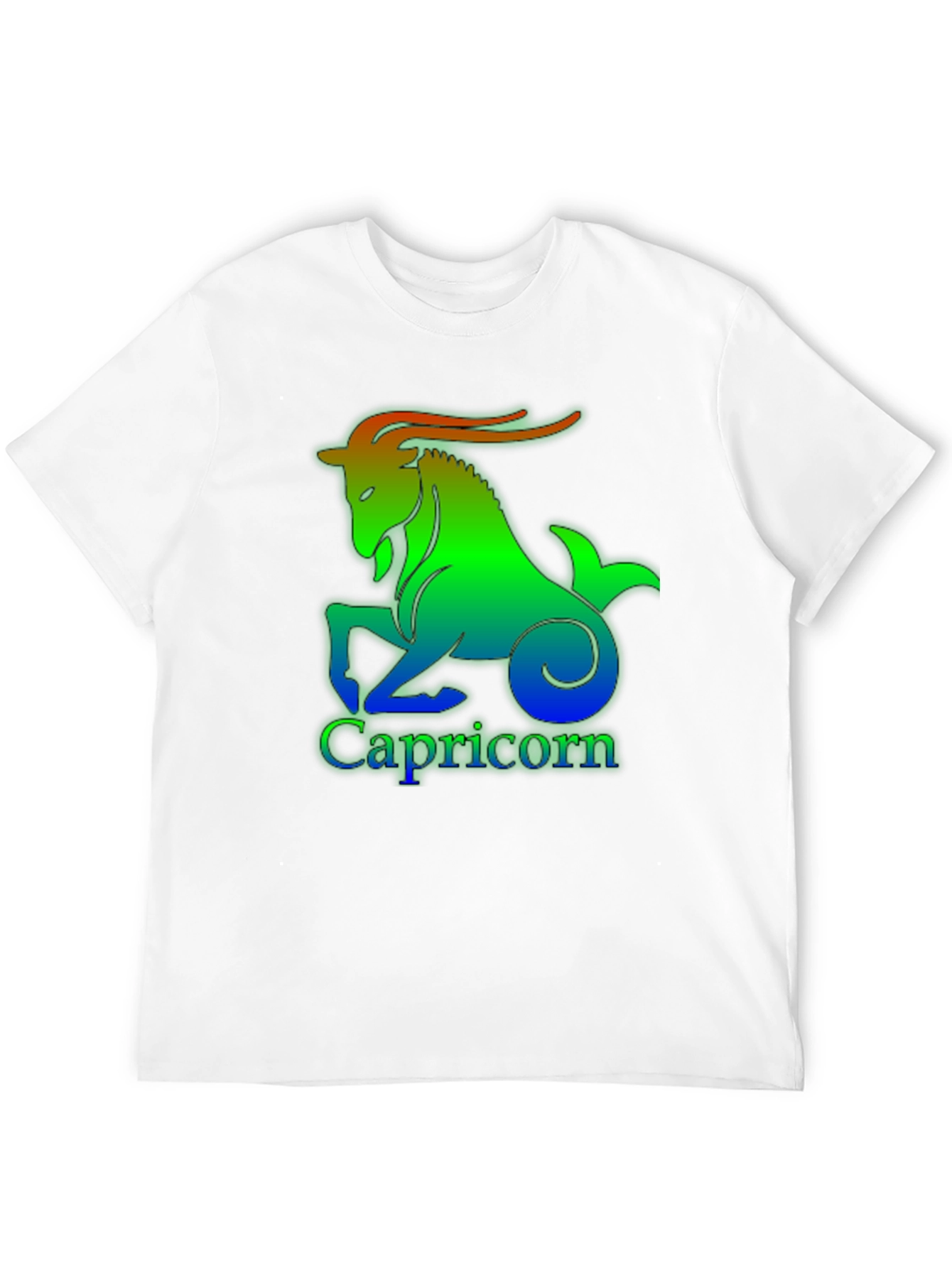 Capricorn Zodiac Sign T-Shirt - Black