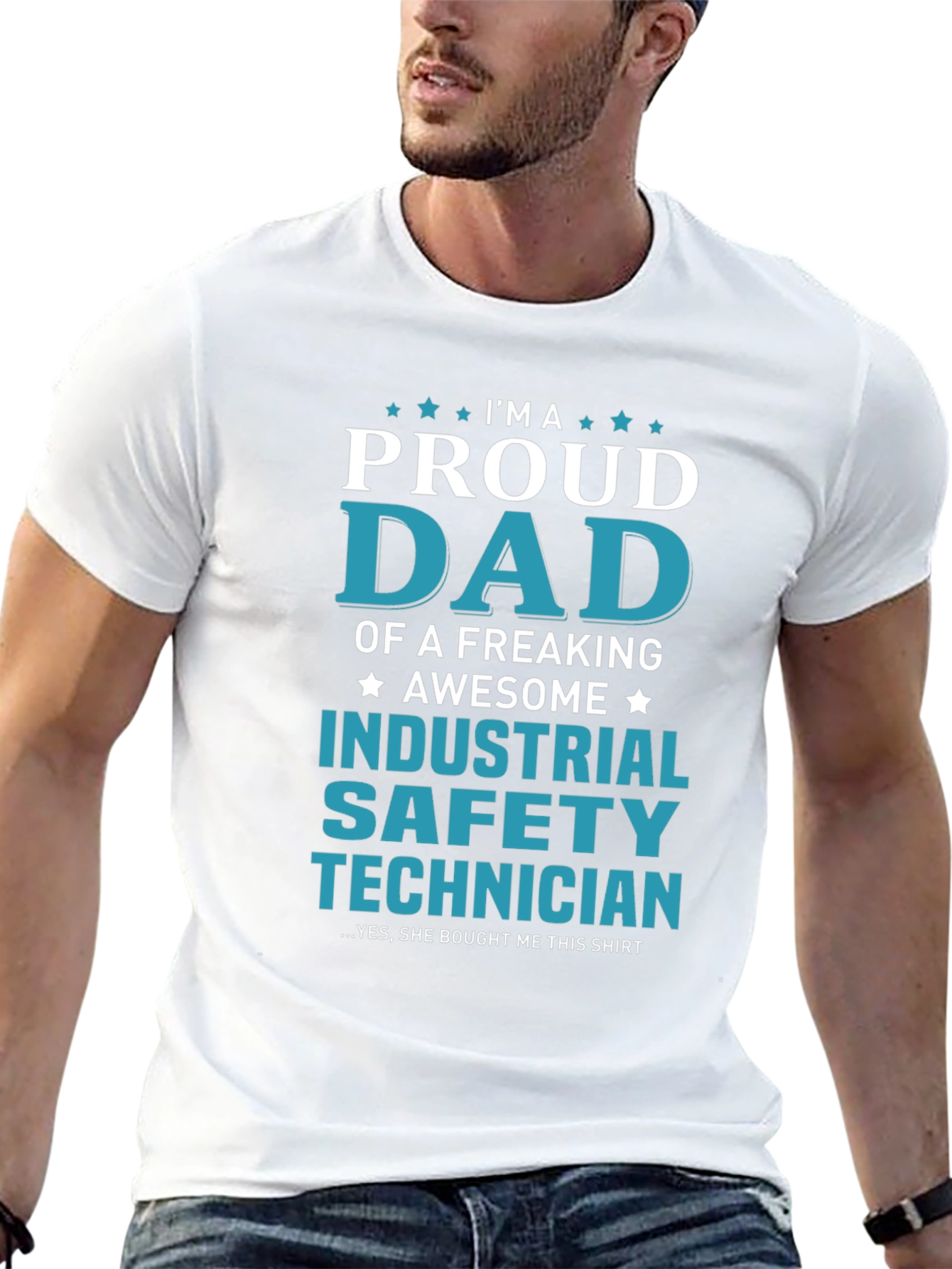 Proud Dad Industrial Safety Technician T-Shirt