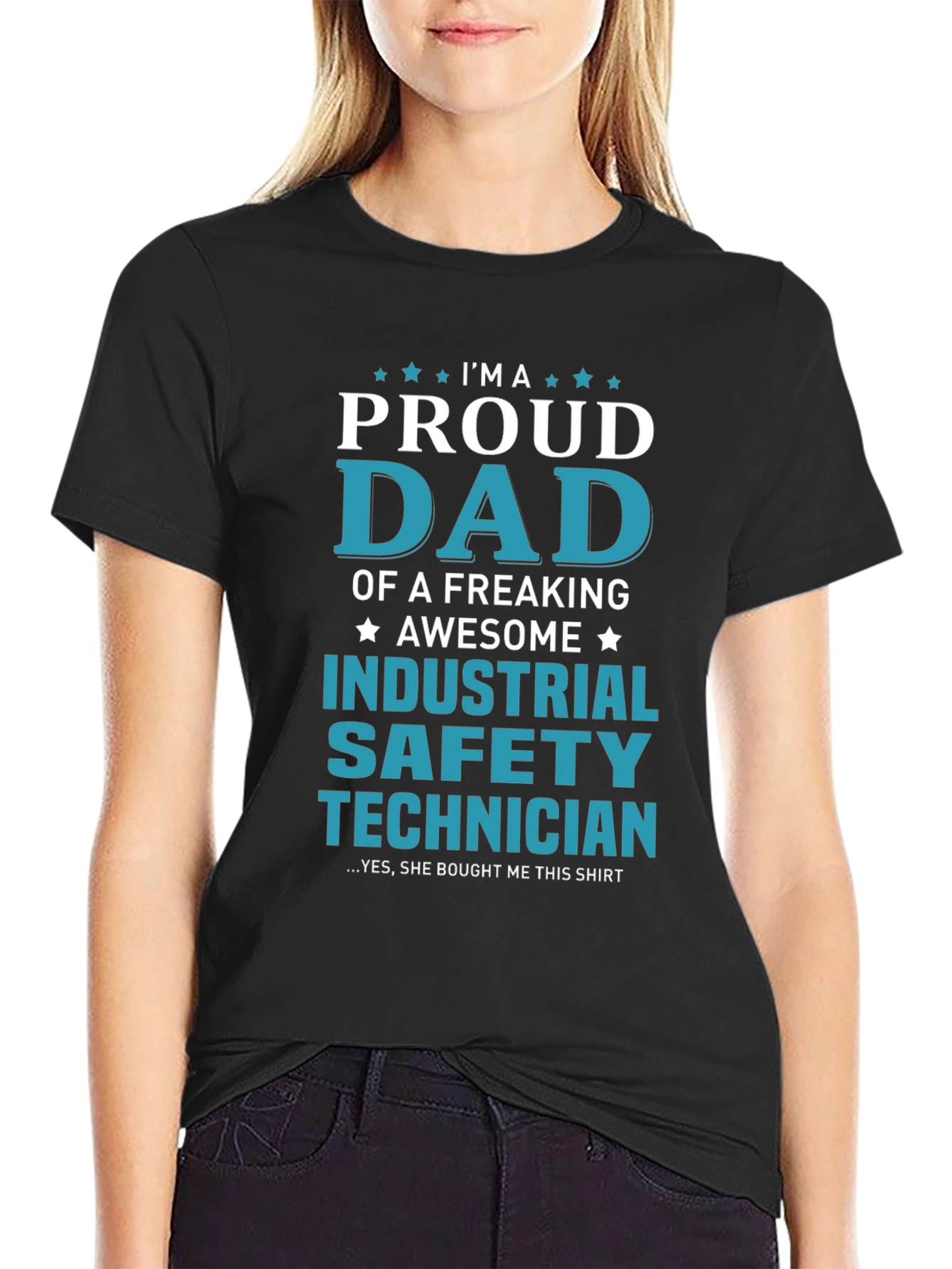 Proud Dad Industrial Safety Technician T-Shirt