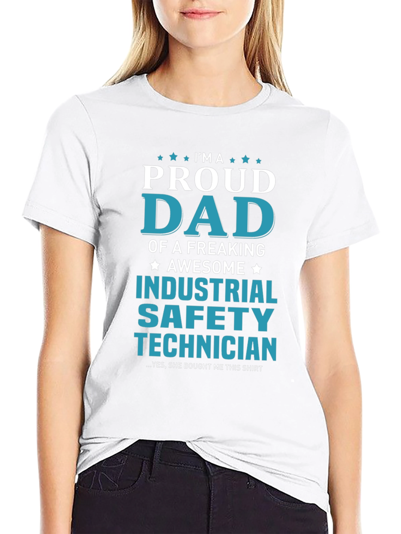 Proud Dad Industrial Safety Technician T-Shirt