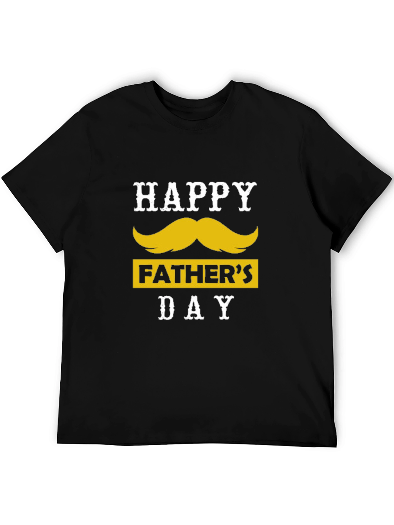 Happy Fathers Day Mustache T-Shirt