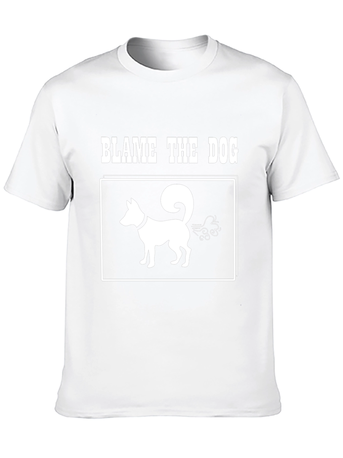 Blame the Dog Graphic T-Shirt - Novelty Tee
