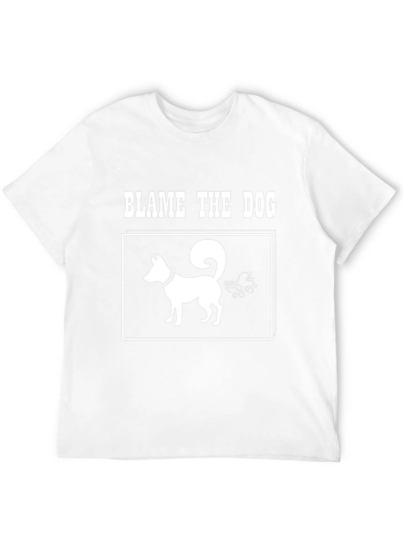 Blame the Dog Graphic T-Shirt - Novelty Tee