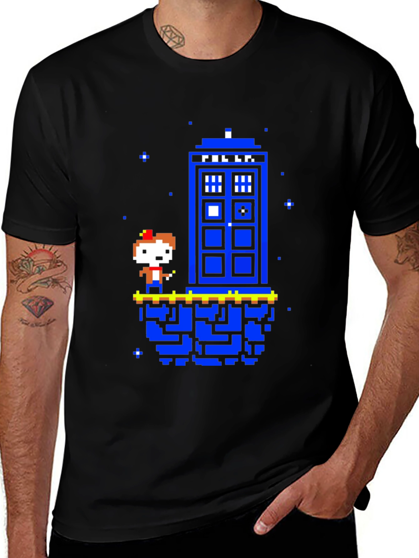 Pixel Dr. Who T-Shirt